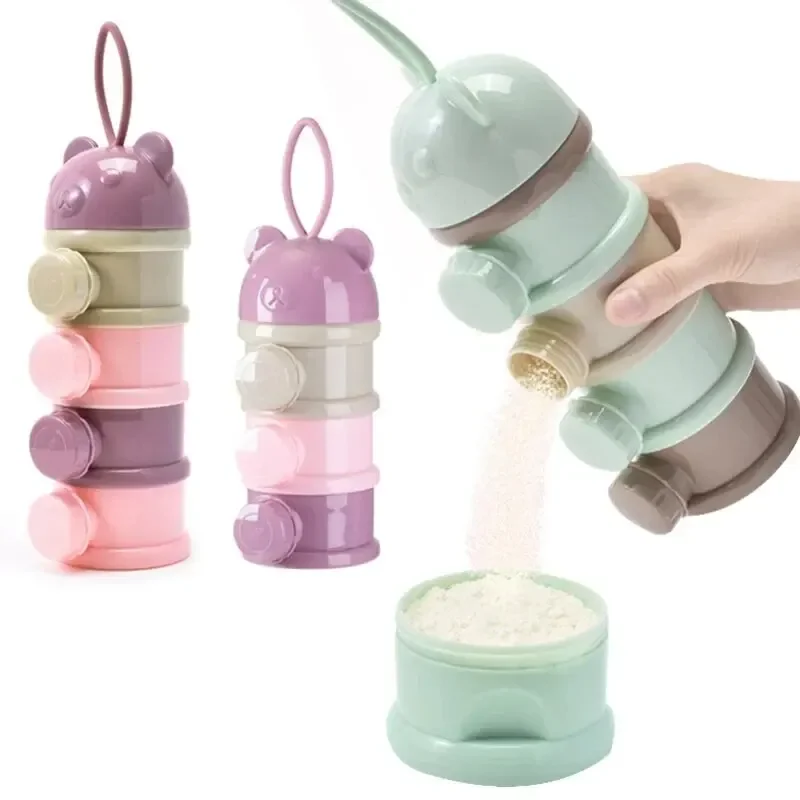 Baby Food Year Old - Food Container Dispenser, Three/Four Tier Portable