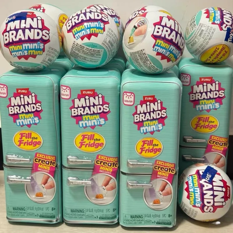 Baby Food Japan - ZURU Mini Fridge Ball Mini Toy