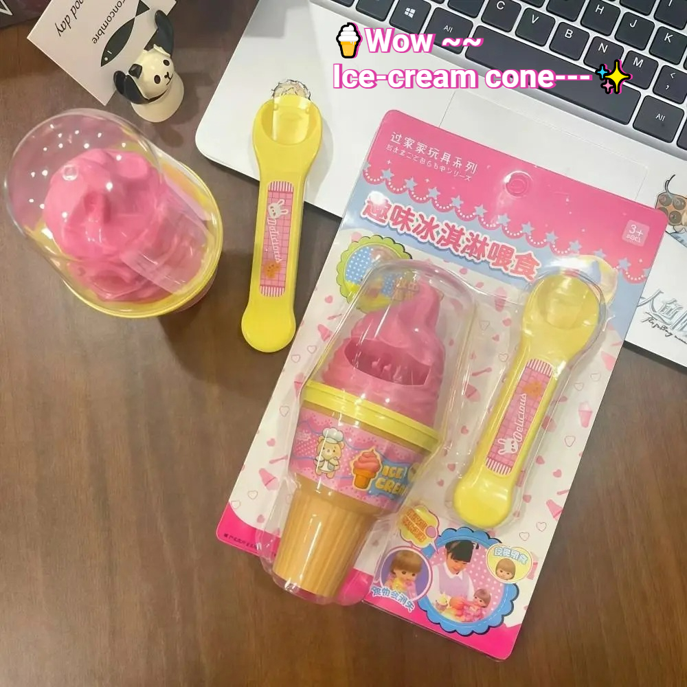 Baby Food Japan - Simulation Food Ice-cream cone Feeding Toy