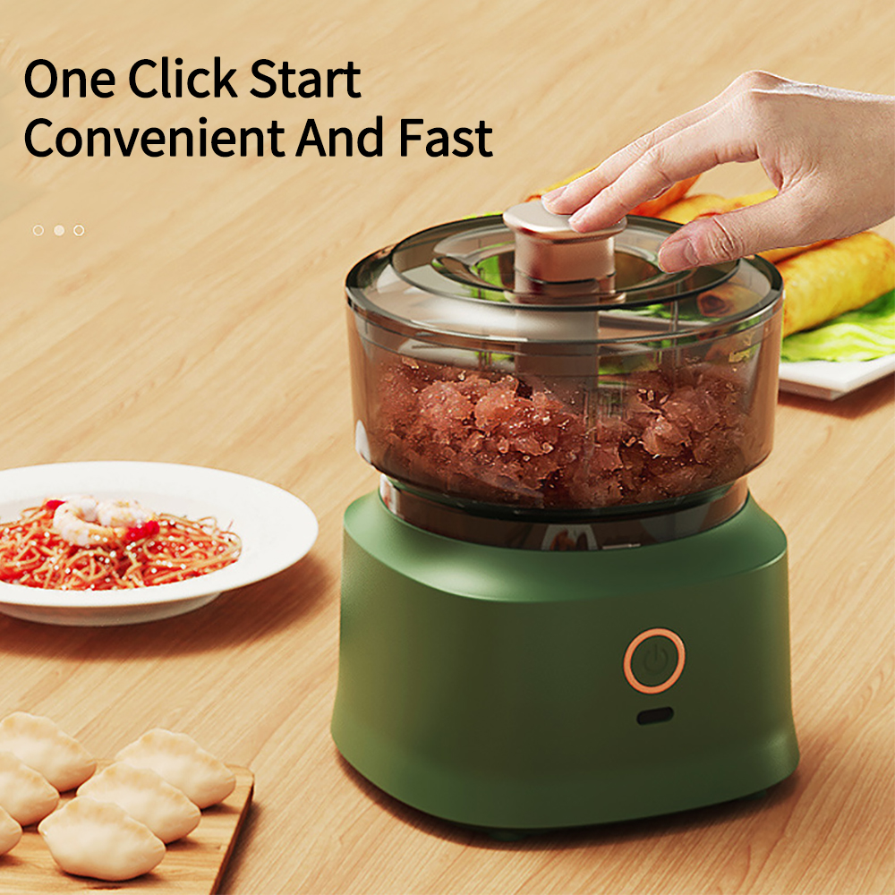 Baby Food Blender - 350ml Multi-functional Electric Meat Grinder Wireless