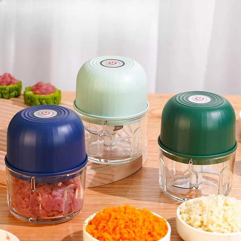 Baby Food Blender - Electric Meat Grinder 260ML Garlic Grinder