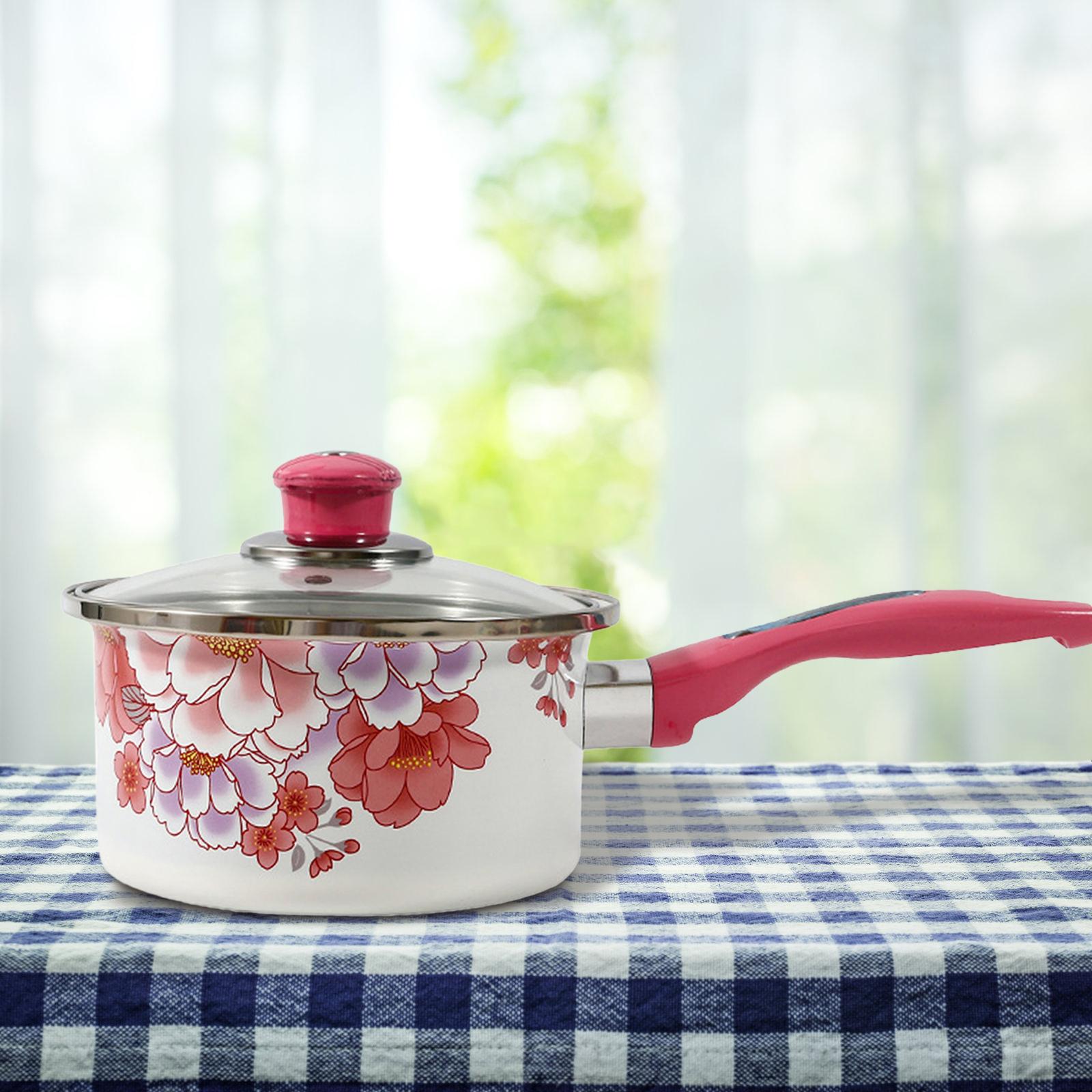 Enamel Milk Pot Multifunction  - Baby Food Restaurant avis et prix