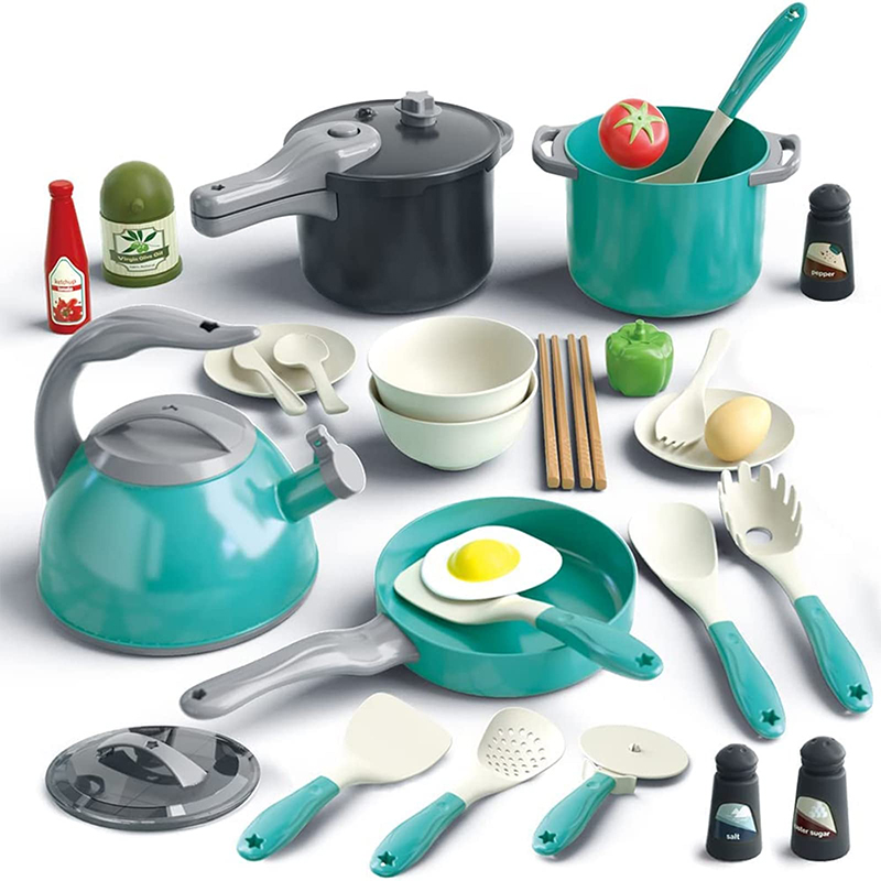 Kids Kitchen Toy Accessories T - Baby Food Cooking Set avis et prix