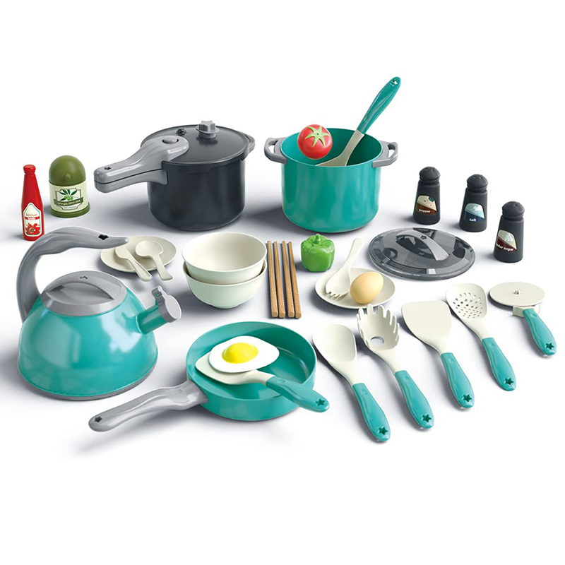 Kids Kitchen Toy Accessories T - Baby Food Cooking Set avis et prix