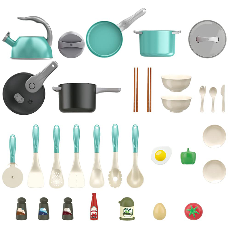 Kids Kitchen Toy Accessories T - Baby Food Cooking Set avis et prix