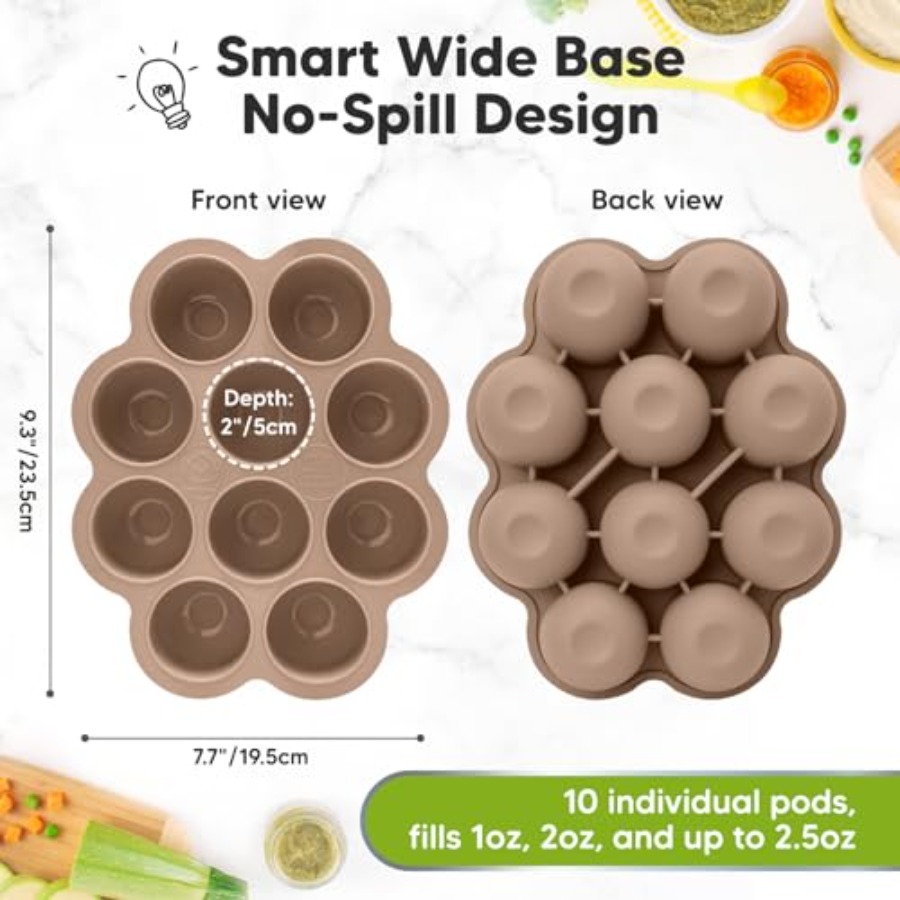 KeaBabies Silicone Food Freeze - Baby Food Prep Containers avis et prix