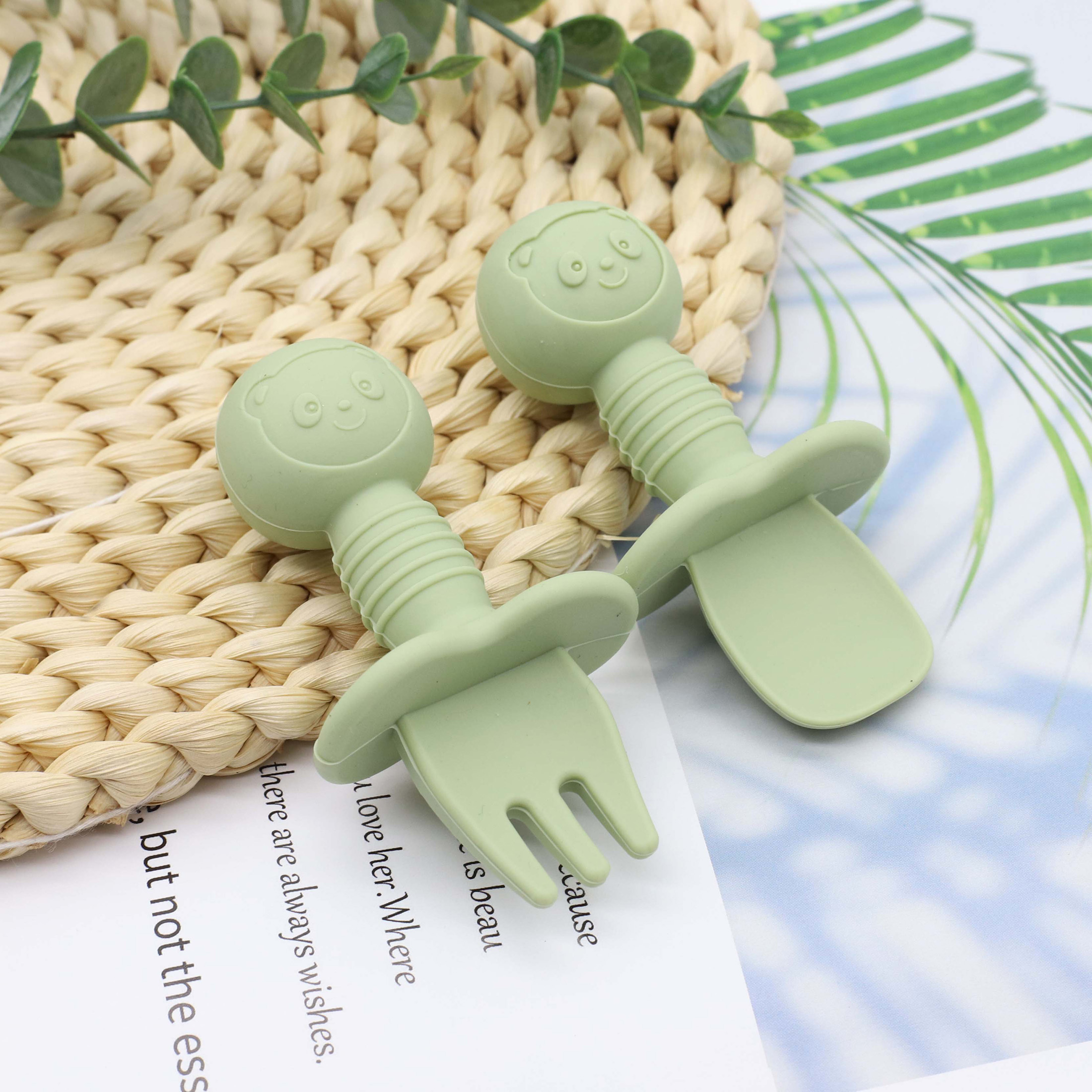 New Little Bear Pattern Baby F - Baby Food Little Spoon avis et prix