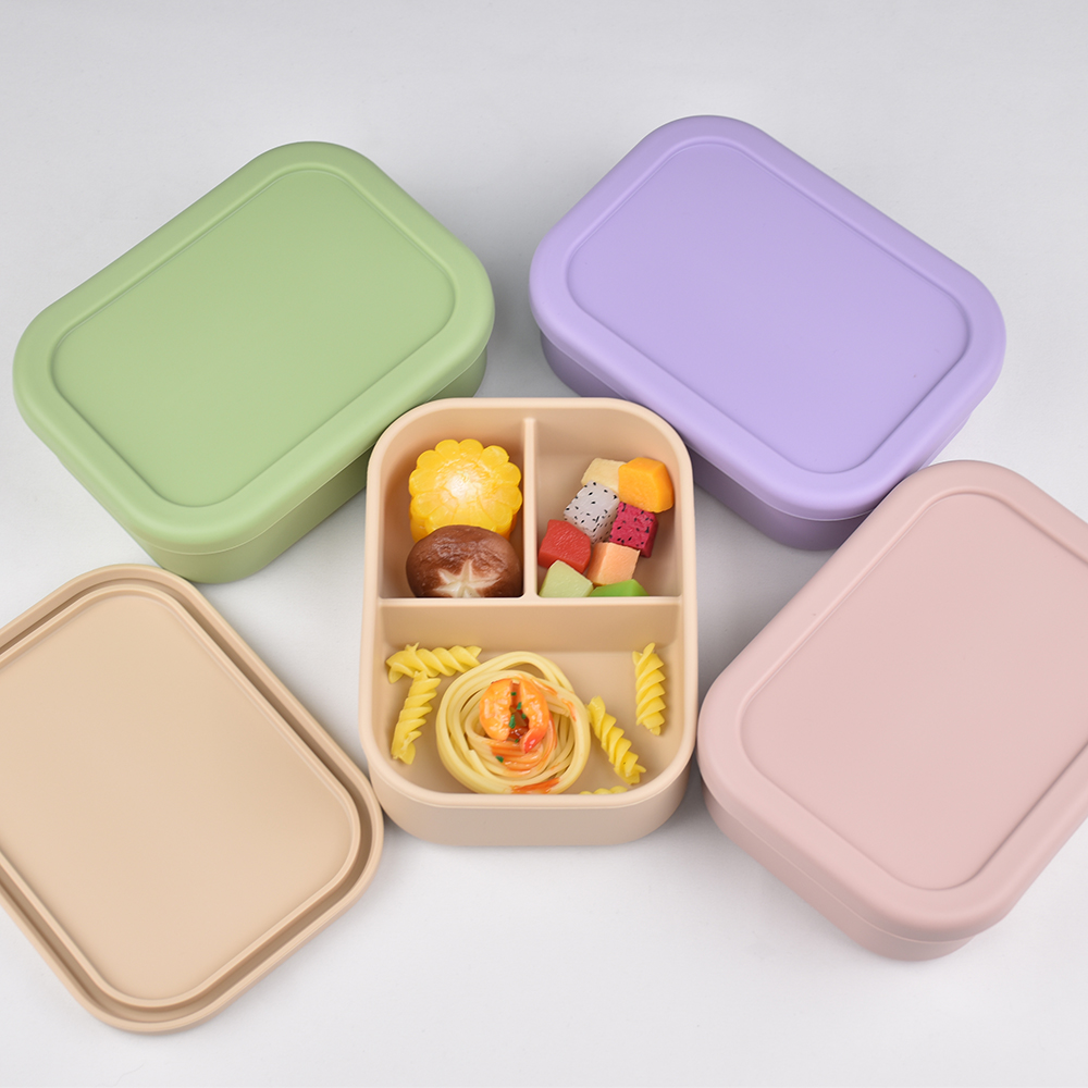 3-Compartment Food Grade Silic - Baby Kitchen Food avis et prix