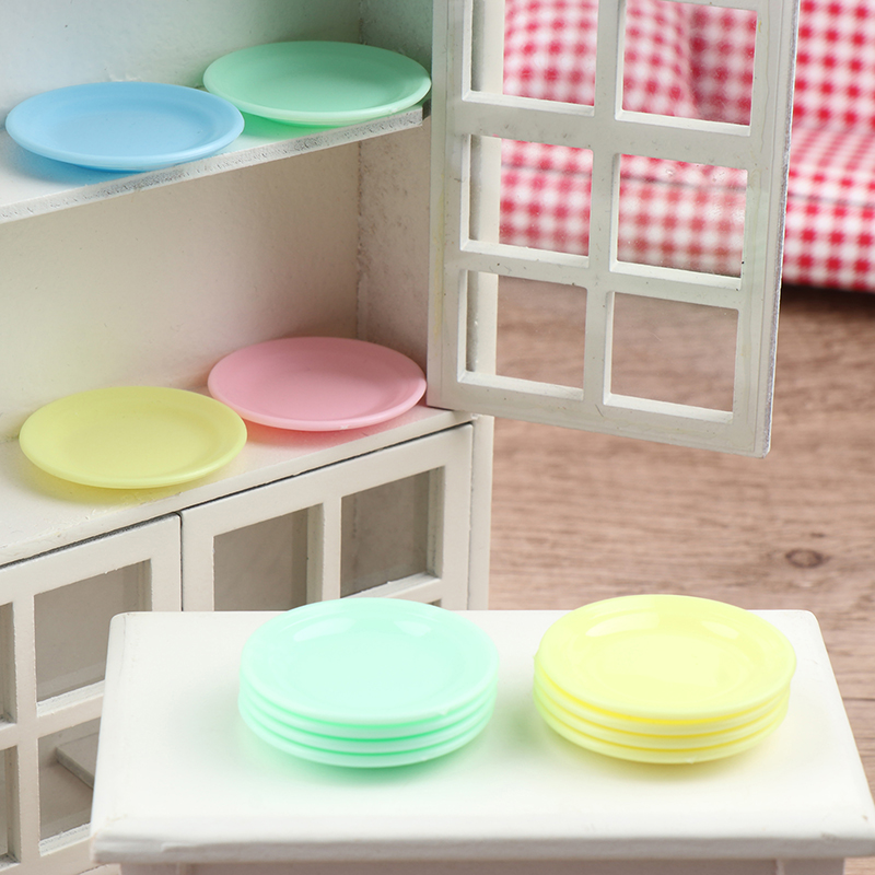 5Pcs Dollhouse Mini Food Plate - Baby Kitchen Food avis et prix