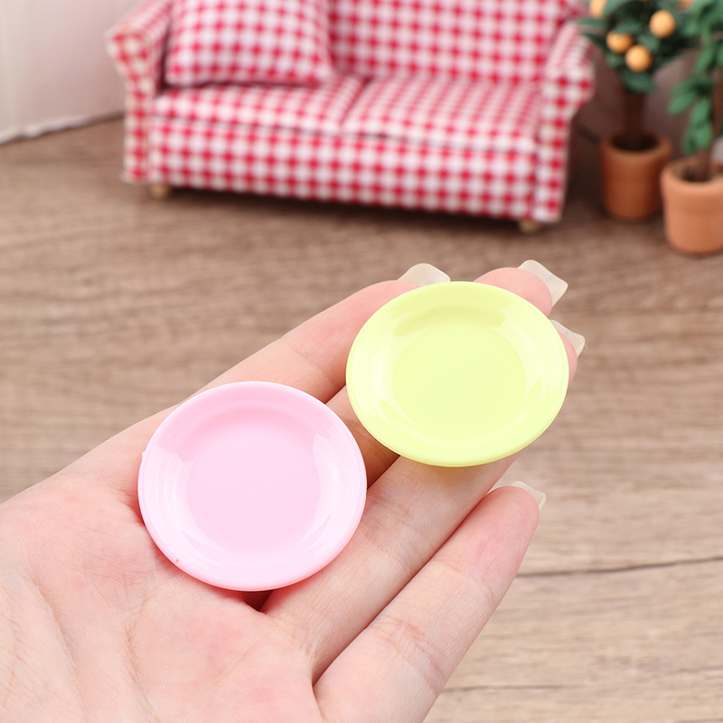 5Pcs Dollhouse Mini Food Plate - Baby Kitchen Food avis et prix