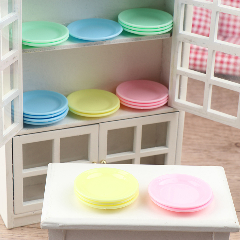 5Pcs Dollhouse Mini Food Plate - Baby Kitchen Food avis et prix