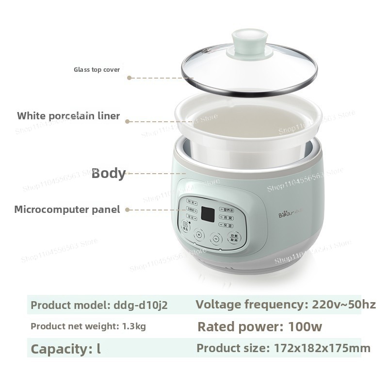 Mini Electric Stew Pot DDZ-A08 - Baby Food For 1 Year Old avis et prix
