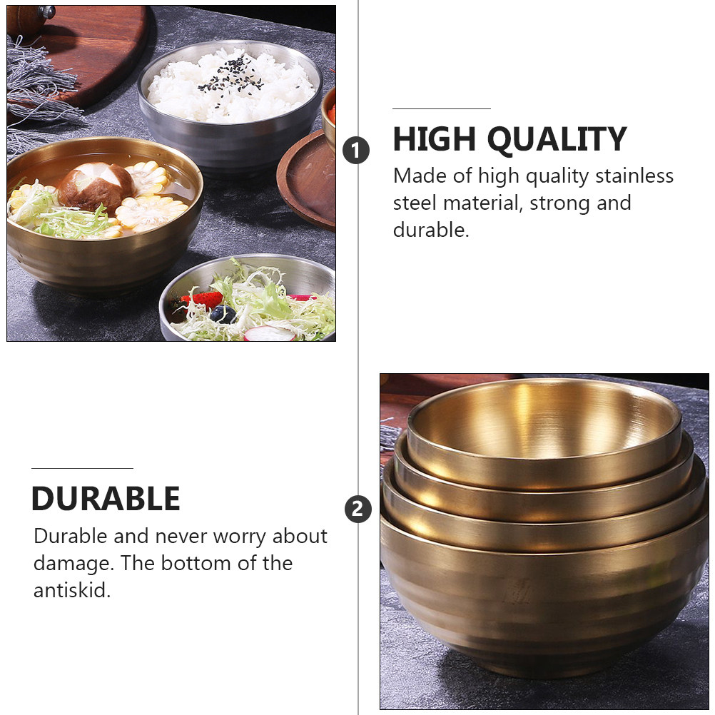 1Pcs Stainless Steel Food Bowl - Baby Food Restaurant avis et prix
