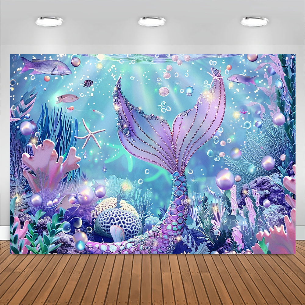 Mermaid Under The Sea Birthday - Baby Food New World avis et prix