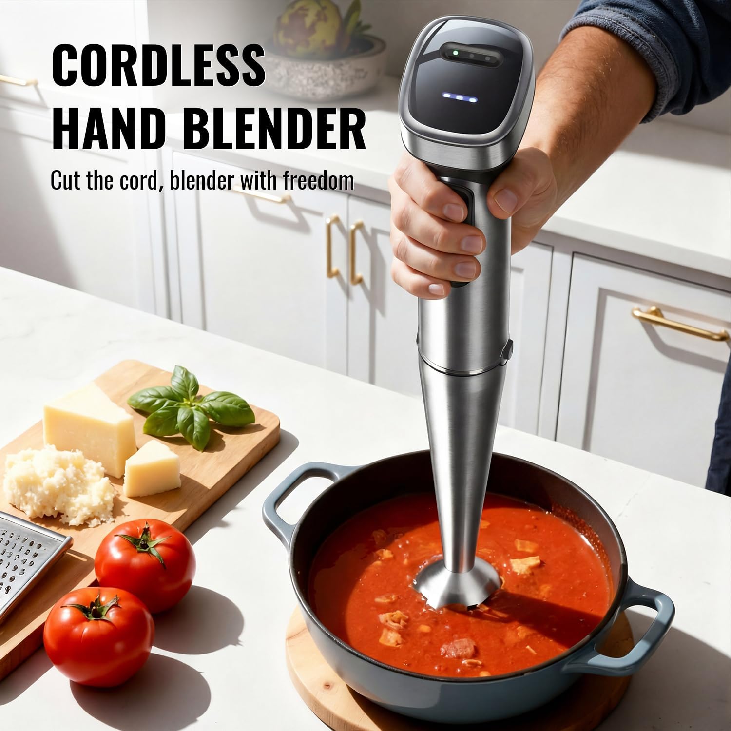 Cordless Immersion Blender, Re - Baby Food Blender avis et prix