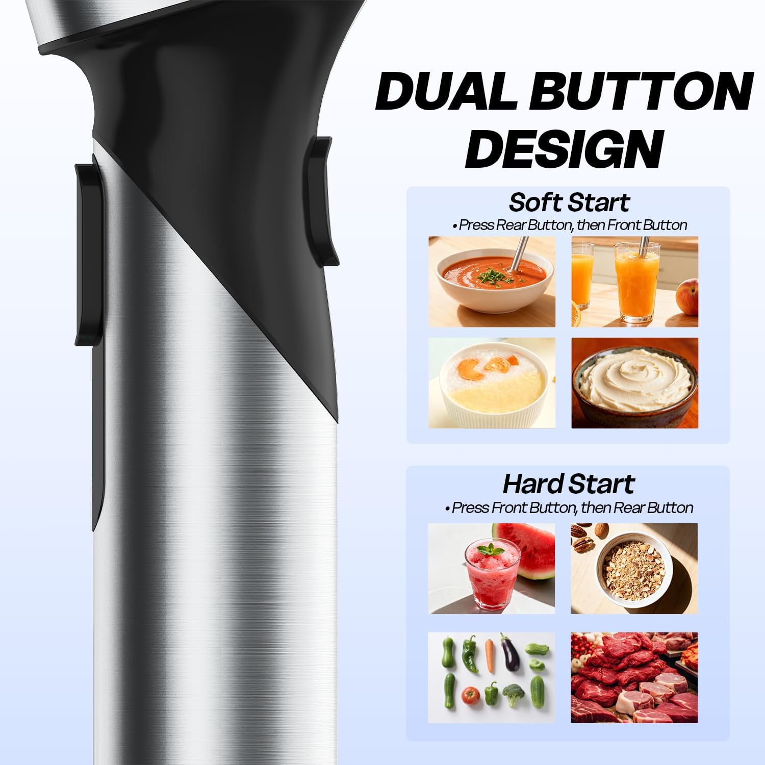 Cordless Immersion Blender, Re - Baby Food Blender avis et prix