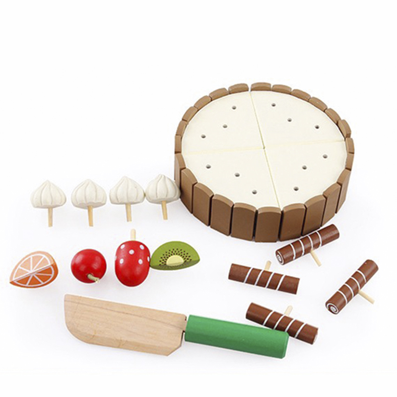 Wooden Children Kitchen Toys P - Baby Food Cooking Set avis et prix