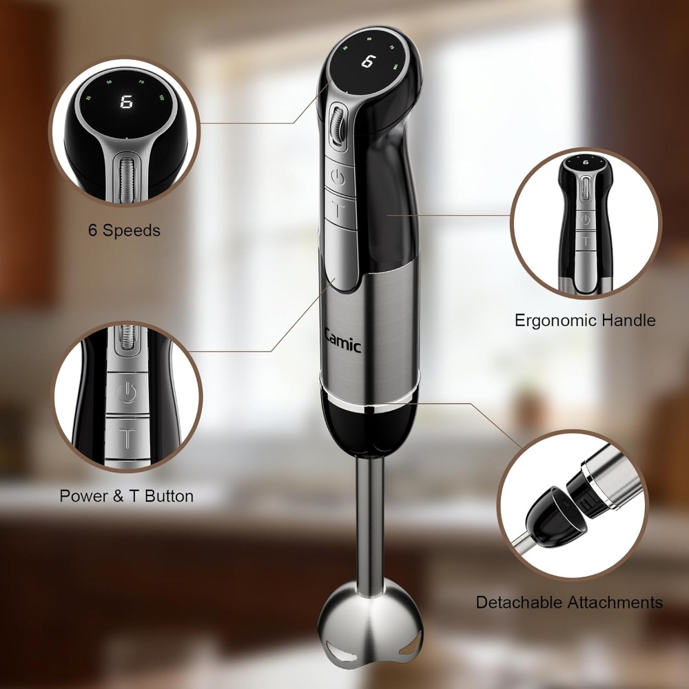 Cordless Immersion Blender, 4- - Baby Food Blender avis et prix