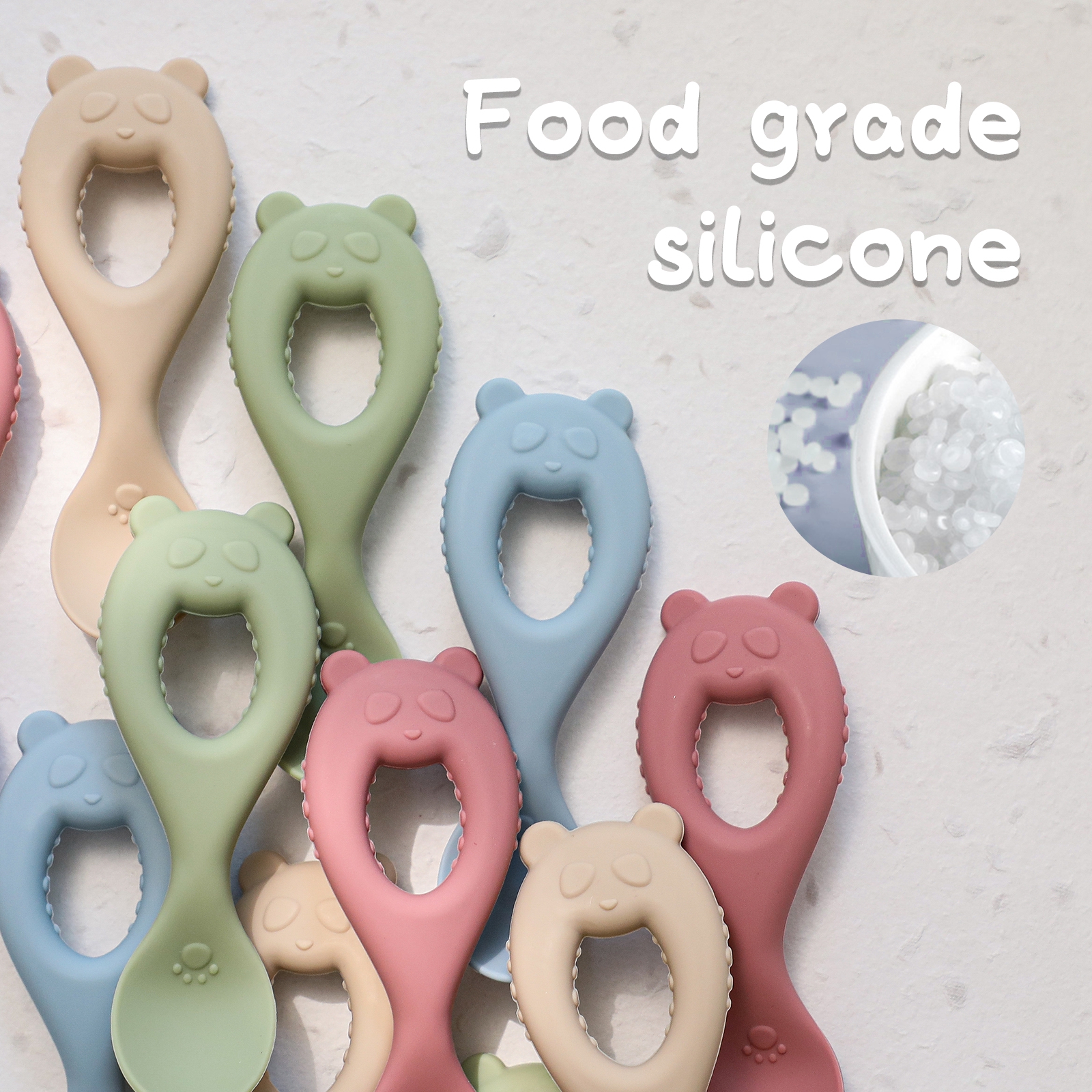 Feeding Baby Silicone Spoon Ca - Baby Food Little Spoon avis et prix