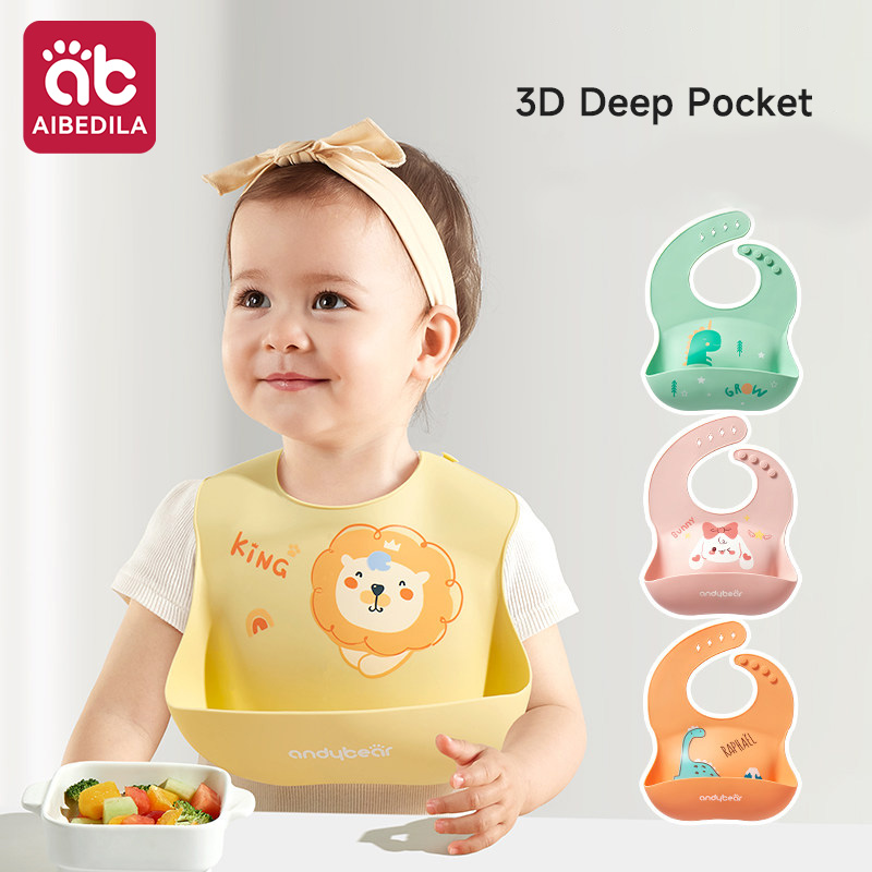 AIBEDILA Baby Silicone Bib Wat - Baby Food Year Old avis et prix