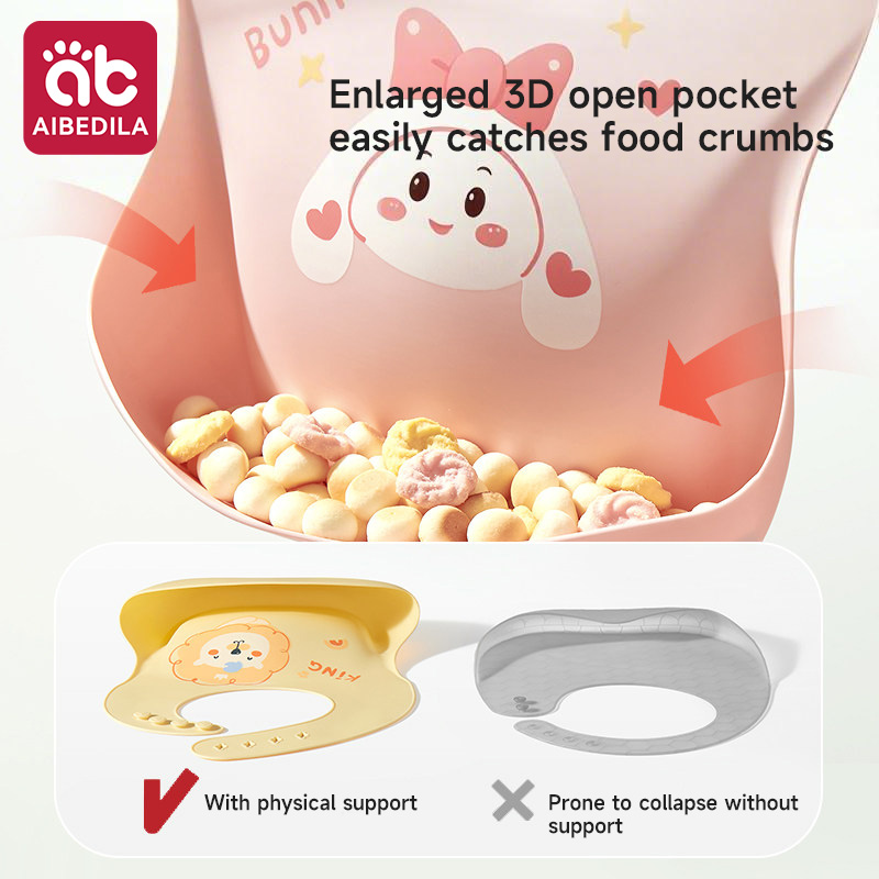 AIBEDILA Baby Silicone Bib Wat - Baby Food Year Old avis et prix