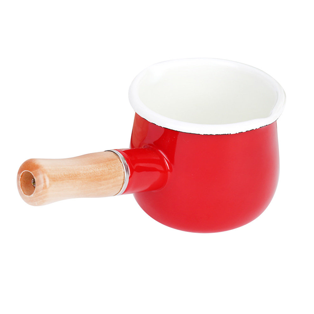 Enamel Milk Pot Small Milk Pan - Baby Kitchen Food avis et prix