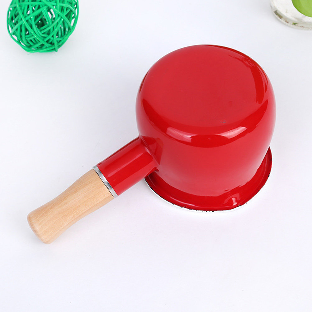 Enamel Milk Pot Small Milk Pan - Baby Kitchen Food avis et prix