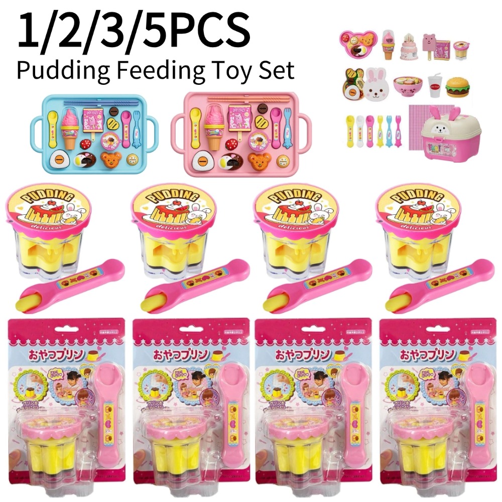 Pretend Play Pudding Feeding T - Baby Food Cooking Set avis et prix