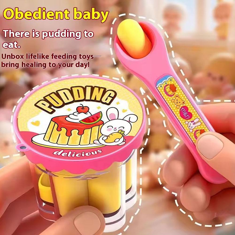 Pretend Play Pudding Feeding T - Baby Food Cooking Set avis et prix