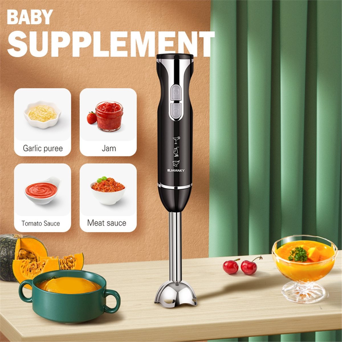 Home Portable Handheld Cooking - Baby Food Blender avis et prix