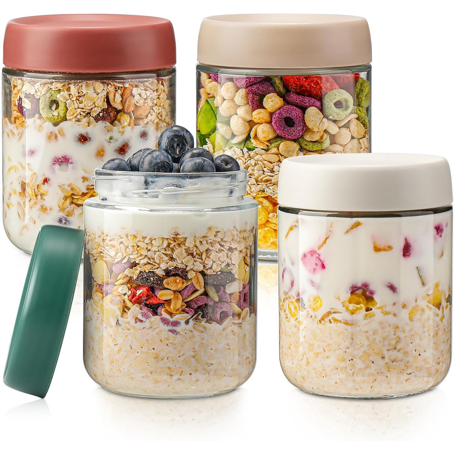Glass Overnight Oats Container - Baby Food Prep Containers avis et prix