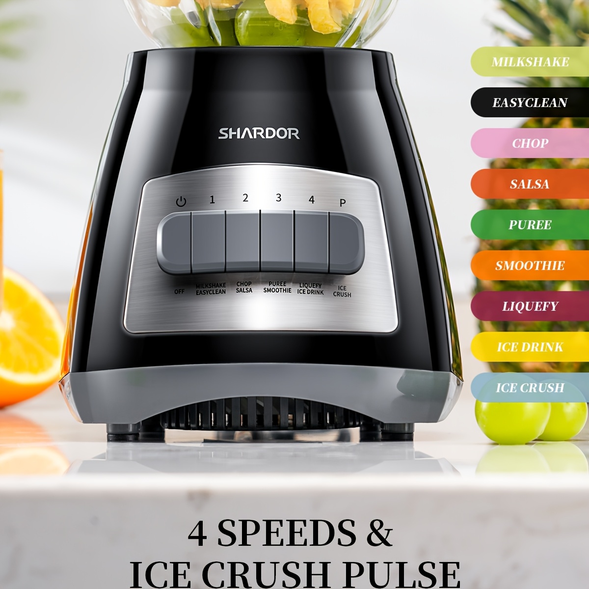 Smoothie Blender with 52 oz Gl - Baby Food Blender avis et prix