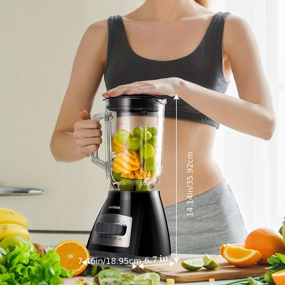 Smoothie Blender with 52 oz Gl - Baby Food Blender avis et prix