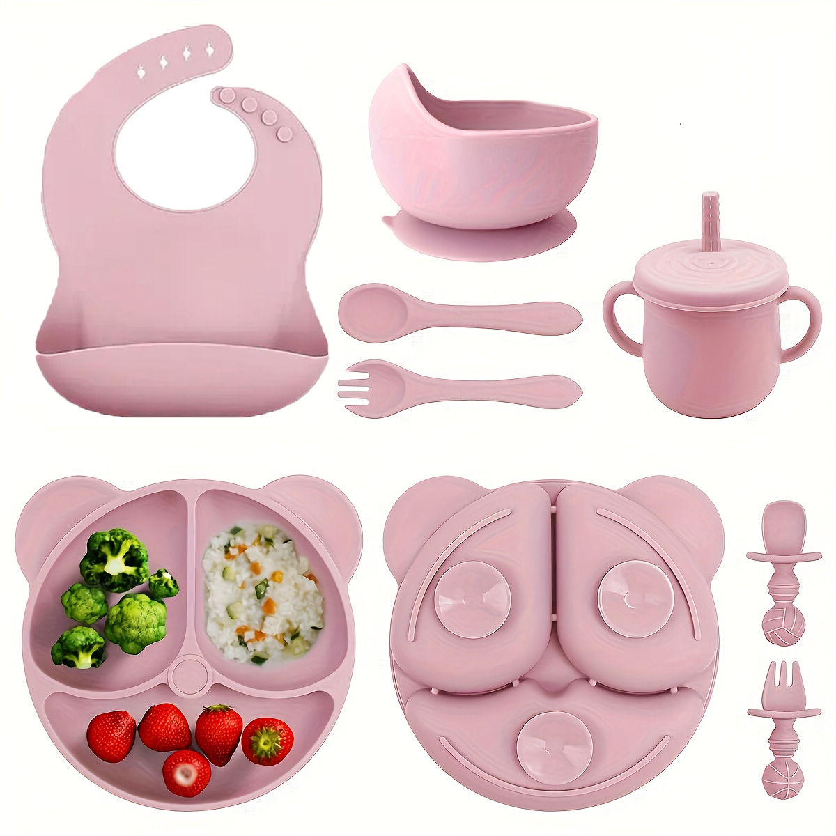 New Little Bear 8-Piece Silico - Baby Food Little Spoon avis et prix