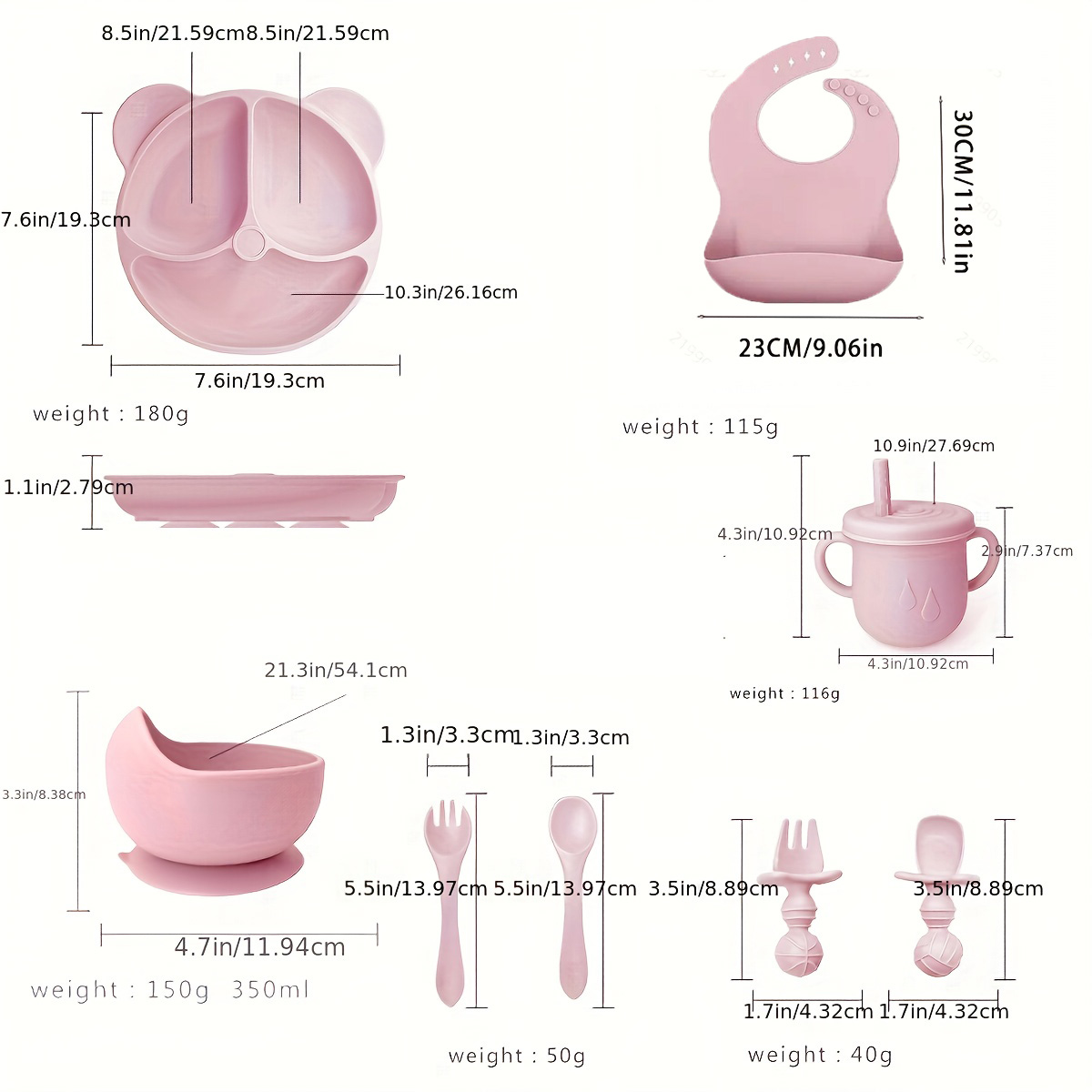 New Little Bear 8-Piece Silico - Baby Food Little Spoon avis et prix
