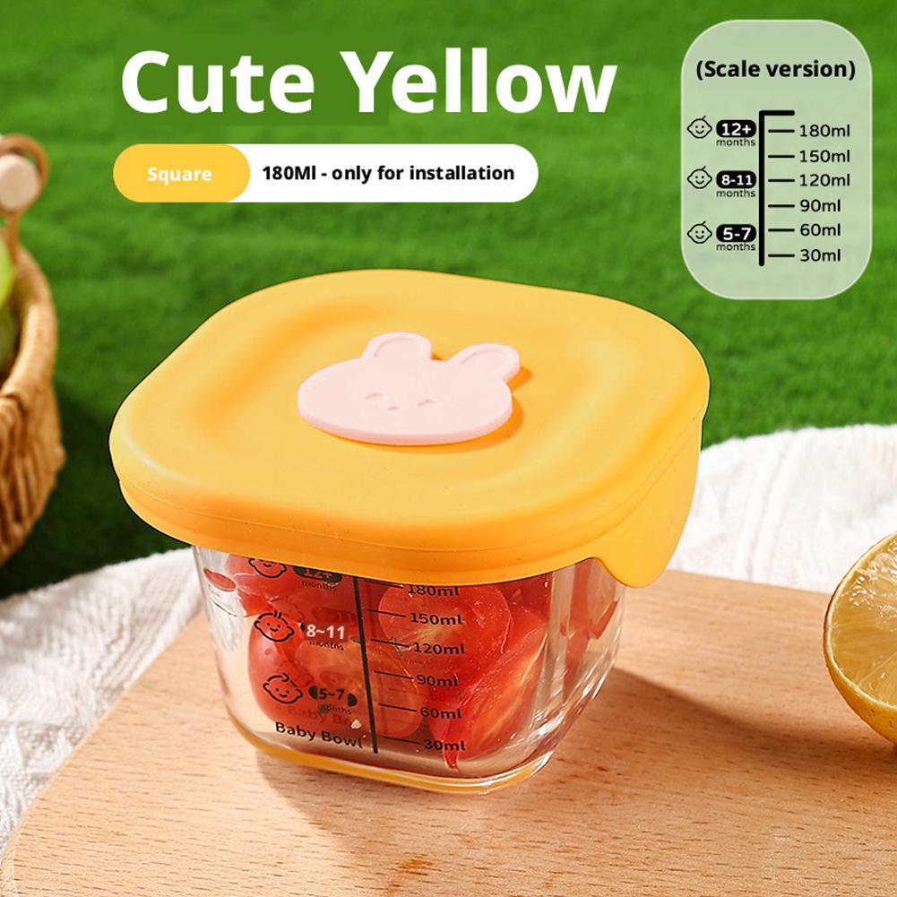2PCS Glass Steaming Bowl Baby  - Baby Food Prep Containers avis et prix