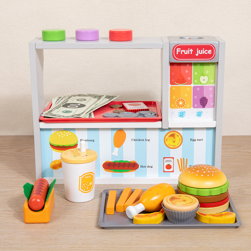 Children Toy Puzzle Wooden Kit - Baby Food Restaurant avis et prix