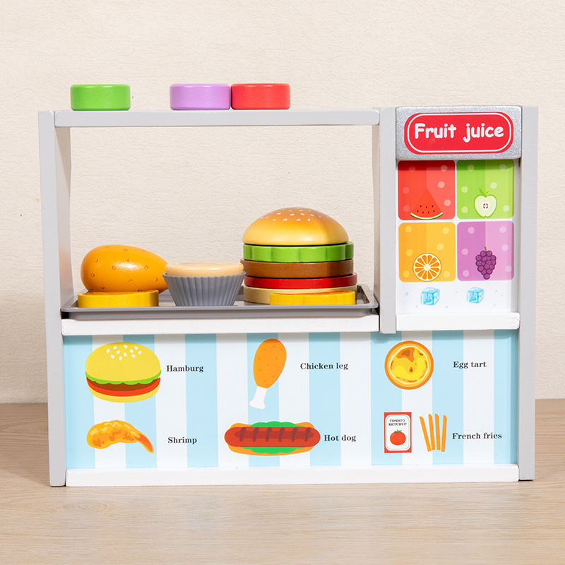 Children Toy Puzzle Wooden Kit - Baby Food Restaurant avis et prix