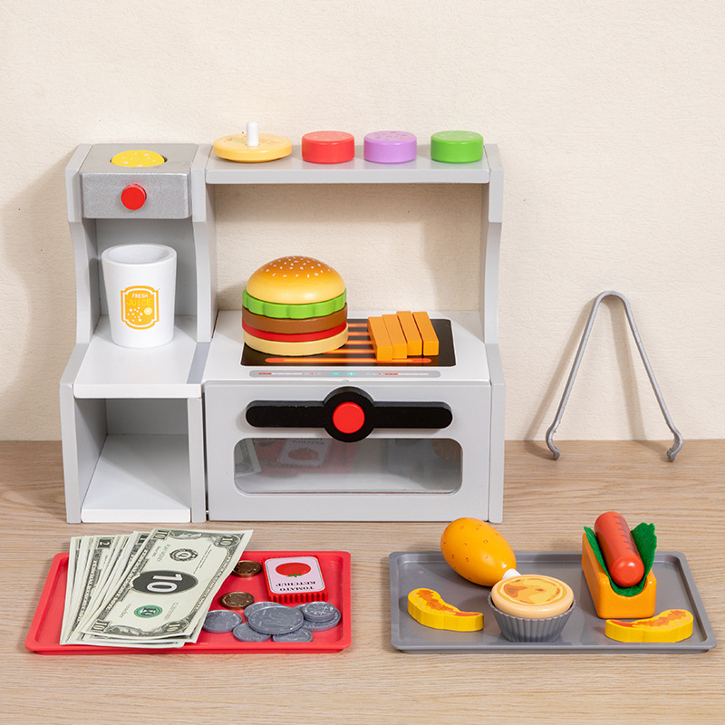 Children Toy Puzzle Wooden Kit - Baby Food Restaurant avis et prix