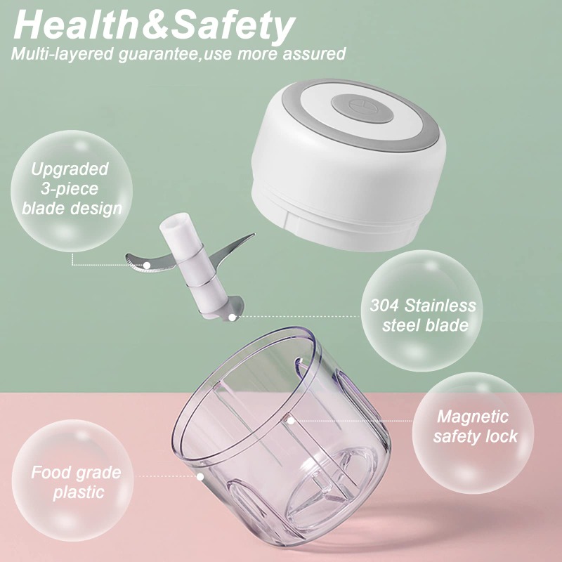 250ML Electric Garlic Grinder  - Baby Food Blender avis et prix