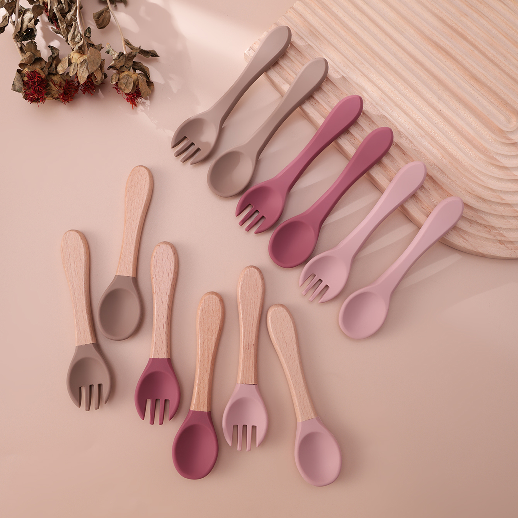 Color Kids 4PCS Silicone Baby  - Baby Kitchen Food avis et prix