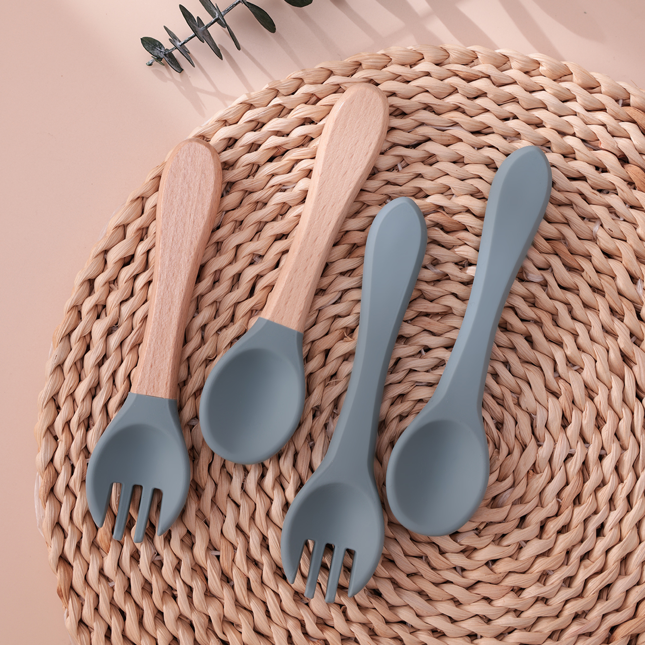 Color Kids 4PCS Silicone Baby  - Baby Kitchen Food avis et prix