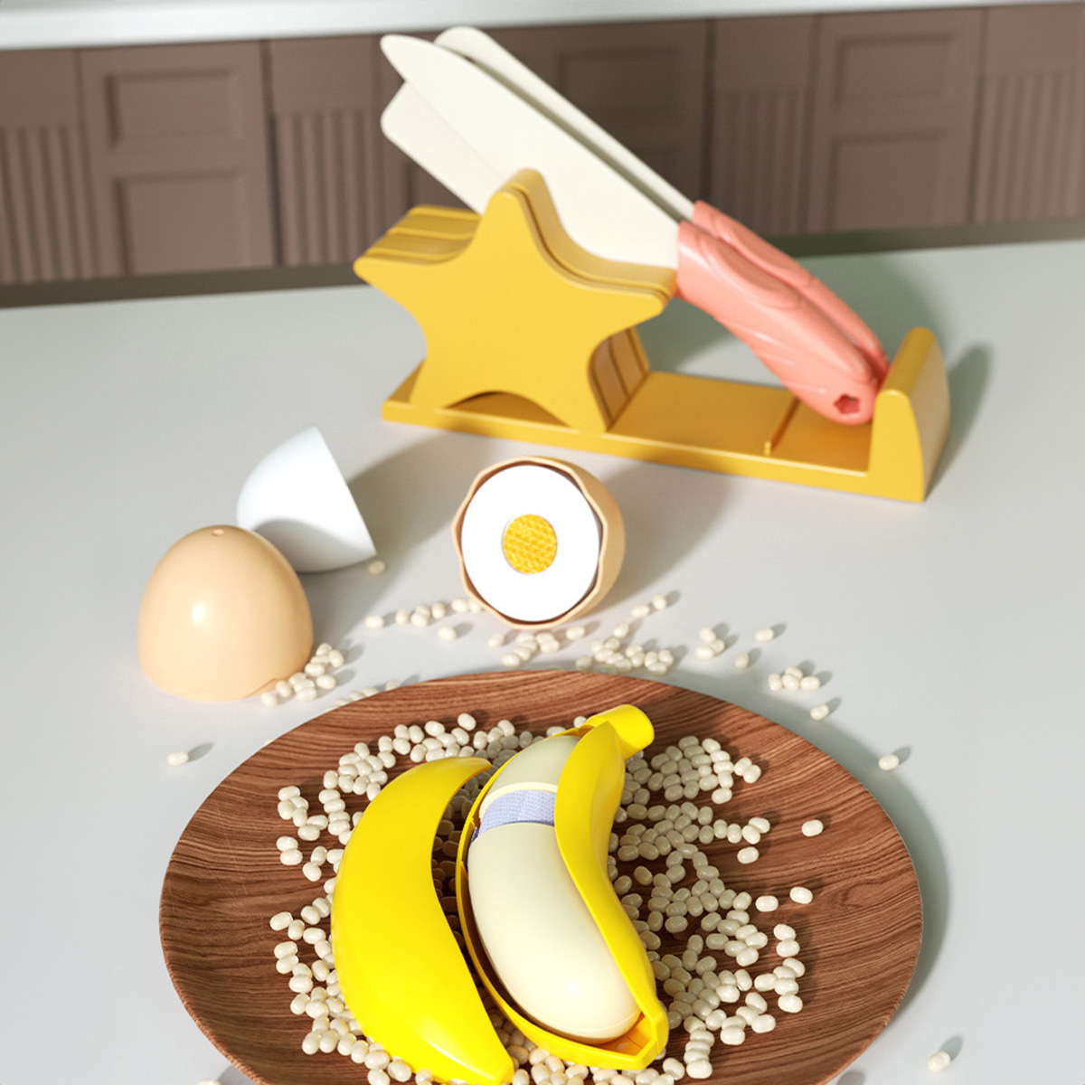Cutting Play Food Toys Kitchen - Baby Food Cooking Set avis et prix