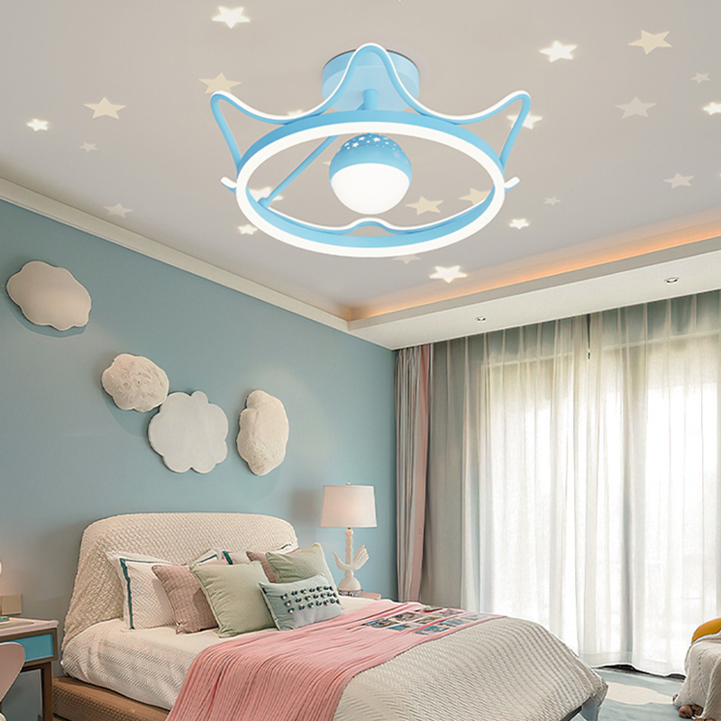 Modern Crown Starry Sky LED Pe - Baby Food Restaurant avis et prix