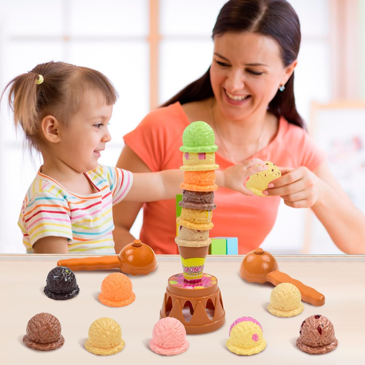 Children's Ice Cream Stacking  - Baby Food Cooking Set avis et prix