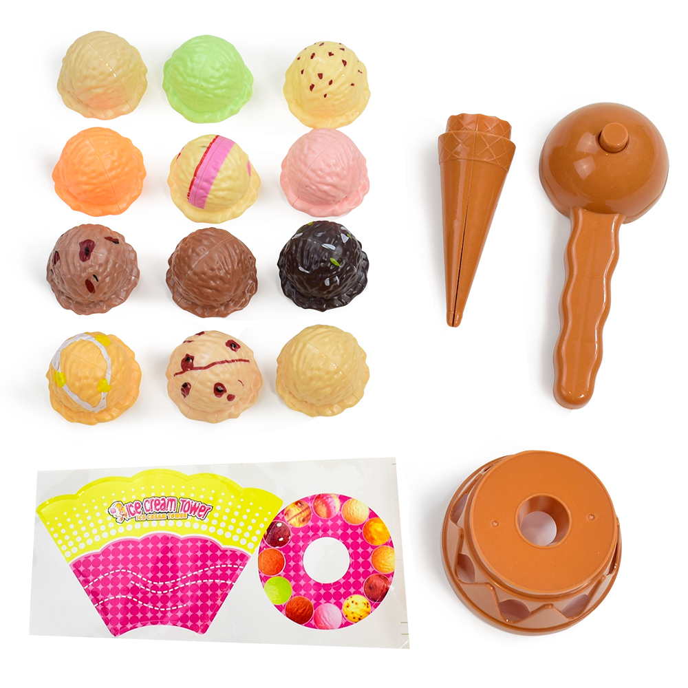 Children's Ice Cream Stacking  - Baby Food Cooking Set avis et prix