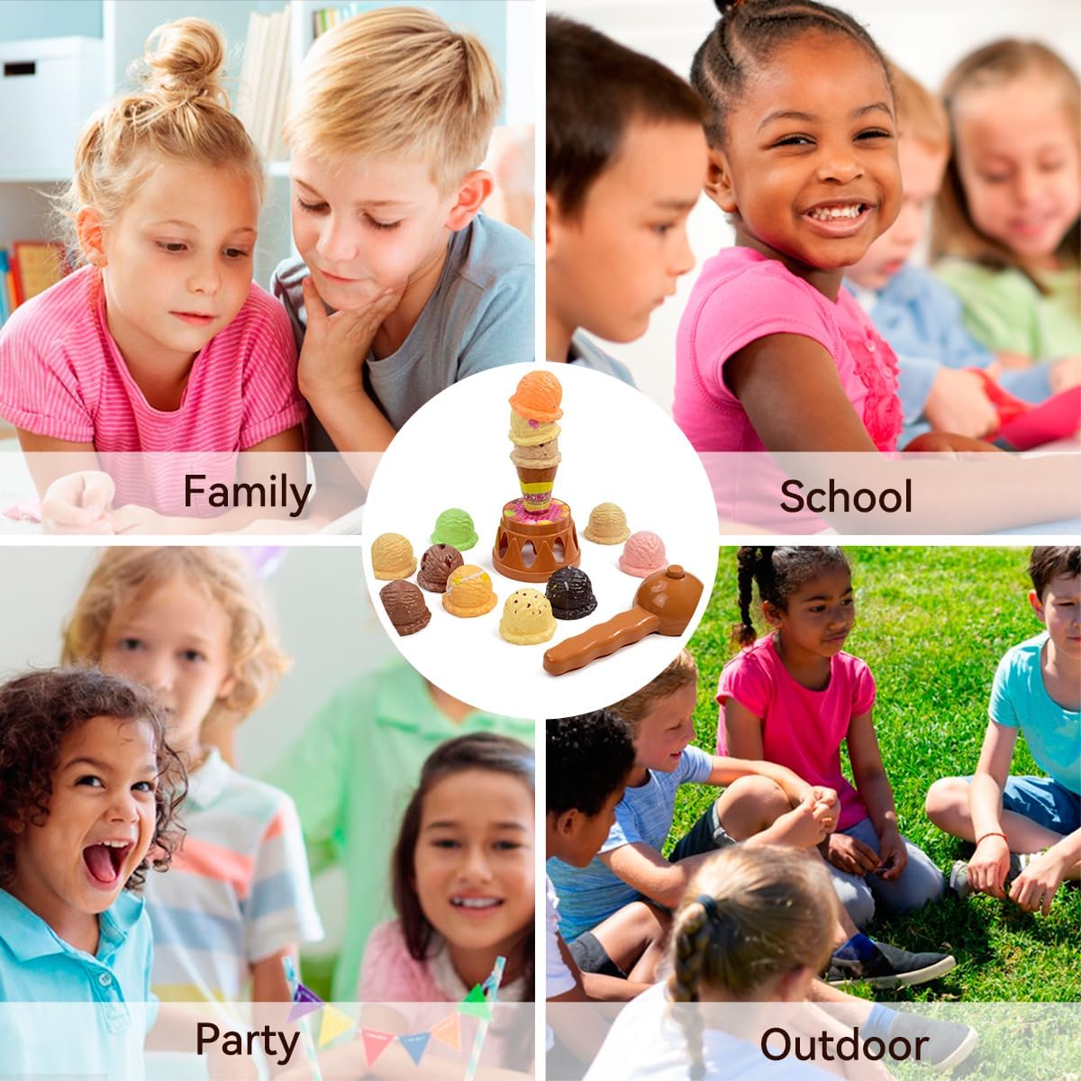 Children's Ice Cream Stacking  - Baby Food Cooking Set avis et prix