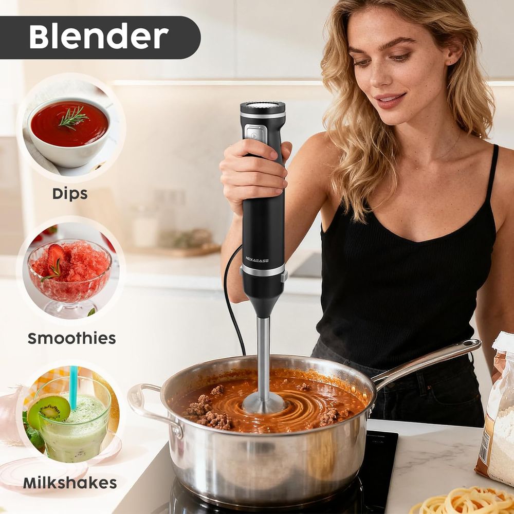 Immersion Blender with Beater, - Baby Food Blender avis et prix