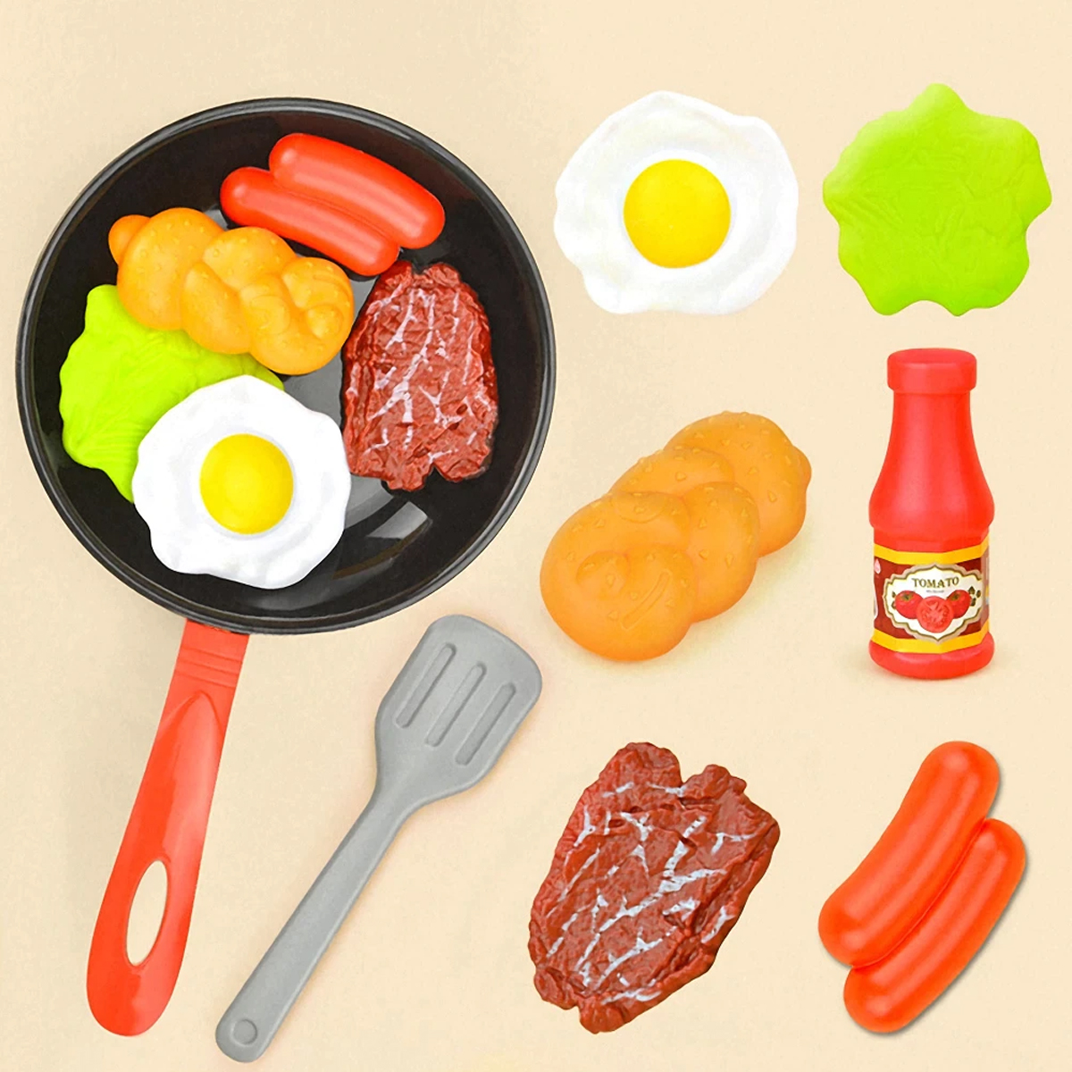 8PCS Kitchen Food Toys for Kid - Baby Food Cooking Set avis et prix