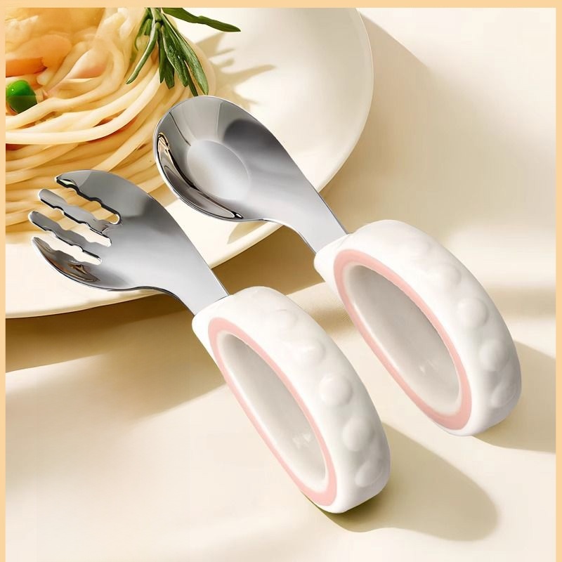 Stainless Steel Baby Fork And  - Baby Food Year Old avis et prix